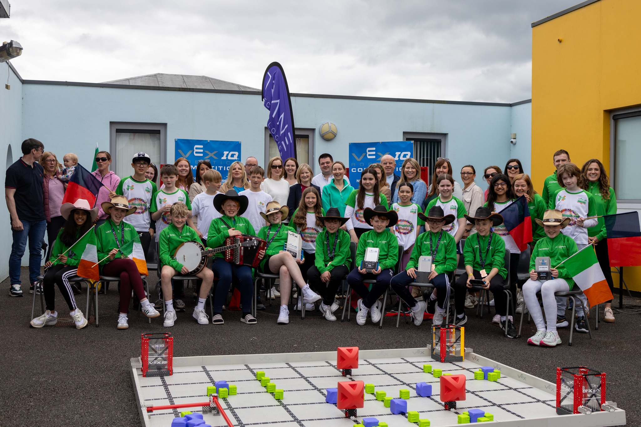Irish Robotics Robotics All-Ireland Champions Take On Texas - Irish American Partnership